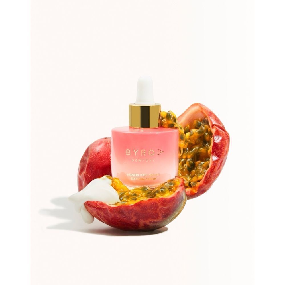 NIB BYROE NEW YORK Passion Fruit Yogurt Soothing Serum, 1.01 FL. OZ. / 30 ML